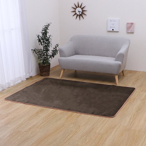 �饰 �����ڥå� �ۥåȥ��С��б� ̵�� ����ץ� ������ǽ �֥饦�� ��1.5�� ��130��185cm -��������- �ڥ᡼����ľ���Τ���������������ꡦ�̳�ƻ����Υ���Բġ�