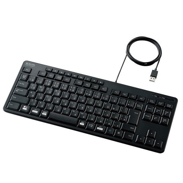 4549550210744 ELECOM エレコム TK-FCM113SKBK キーボード 有線