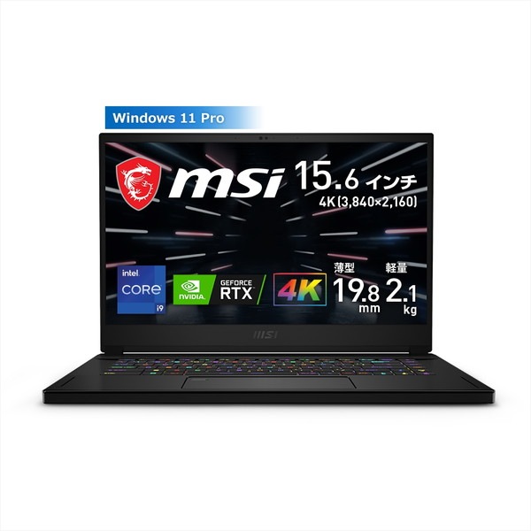 e���ݡ��ĥ��졼�����������ߥ󥰥Ρ���PC MSI 15.6����� Core i9-12900H GeForce RTX 3080 ���ꡧ32GB SSD��1TB 4K Windows 11 Pro GS66-12UH-059JP ���२������ �����ߥ󥰥Ρ��ȥѥ�����