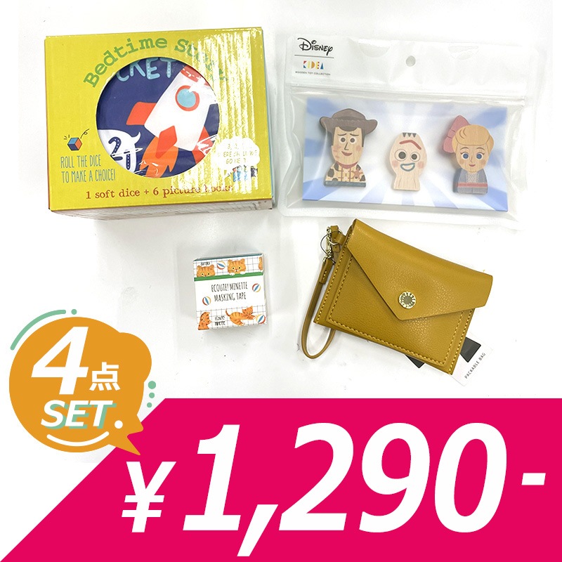 Ķ���㤤����ʡ�ޡ�HAPPY BAG�ۡ�4�����åȡ�1��Ⱦ�ʾ� ���ܡ��ȥ����ȡ��꡼ �Ѥ��ڡ��ޥ����󥰥ơ��ס��ե������쥶�������Хå� ���̳�ƻ����Υ��������Բġ�