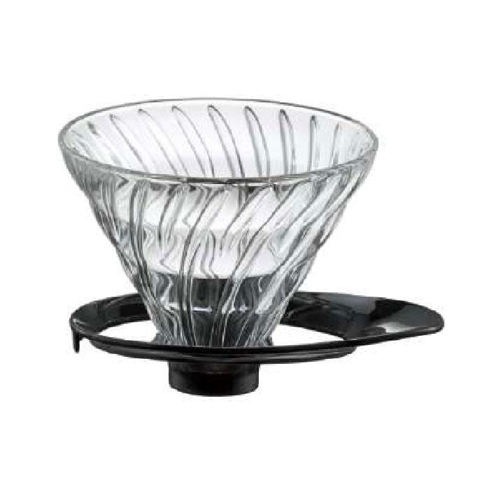 HARIO �ϥꥪ V60 ��Ǯ���饹Ʃ��ɥ�åѡ� 02 VDGR-02-B �֥�å� -��������-���̳�ƻ����Υ��������Բġ�