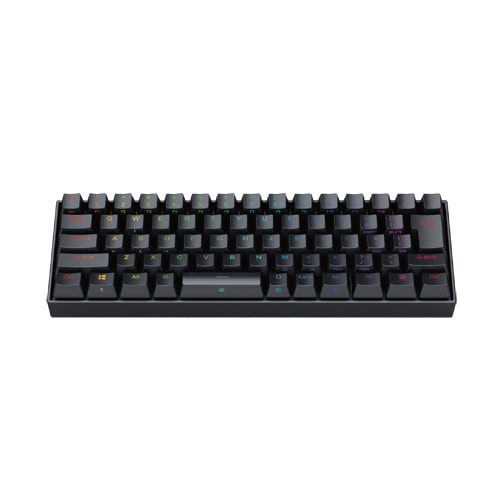 日本語ゲーミングキーボード タイムリー Timely K630RGB-JPTI 60％サイズ 銀軸メカニカルキー採用 本体TypeCコネクタ採用 【キャンセル不可・北海道沖縄離島配送不可】