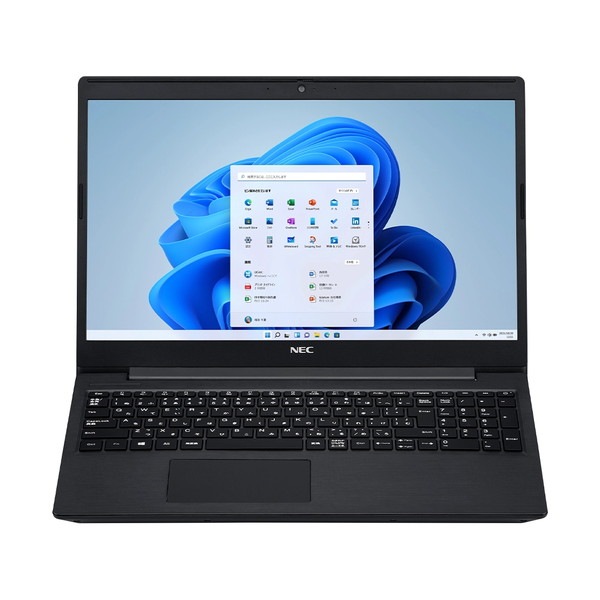 オフィス付き ノートパソコン NEC PC-GN18WLHDSOF LAVIE Direct N15(S) Celeron-6305 メモリ:8GB SSD:256GB 15.6インチ Office2021 Home&Business Windows11 Home Bluetoothマウス付き