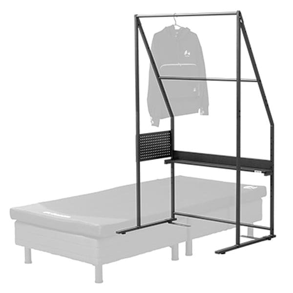 Bauhutte バウヒュッテ ベッドハンガーラック ブラック BHB-1000HR 【代引・日時指定・キャンセル不可・北海道沖縄離島配送不可】 -メーカー直送- ※メーカー在庫残りわずか