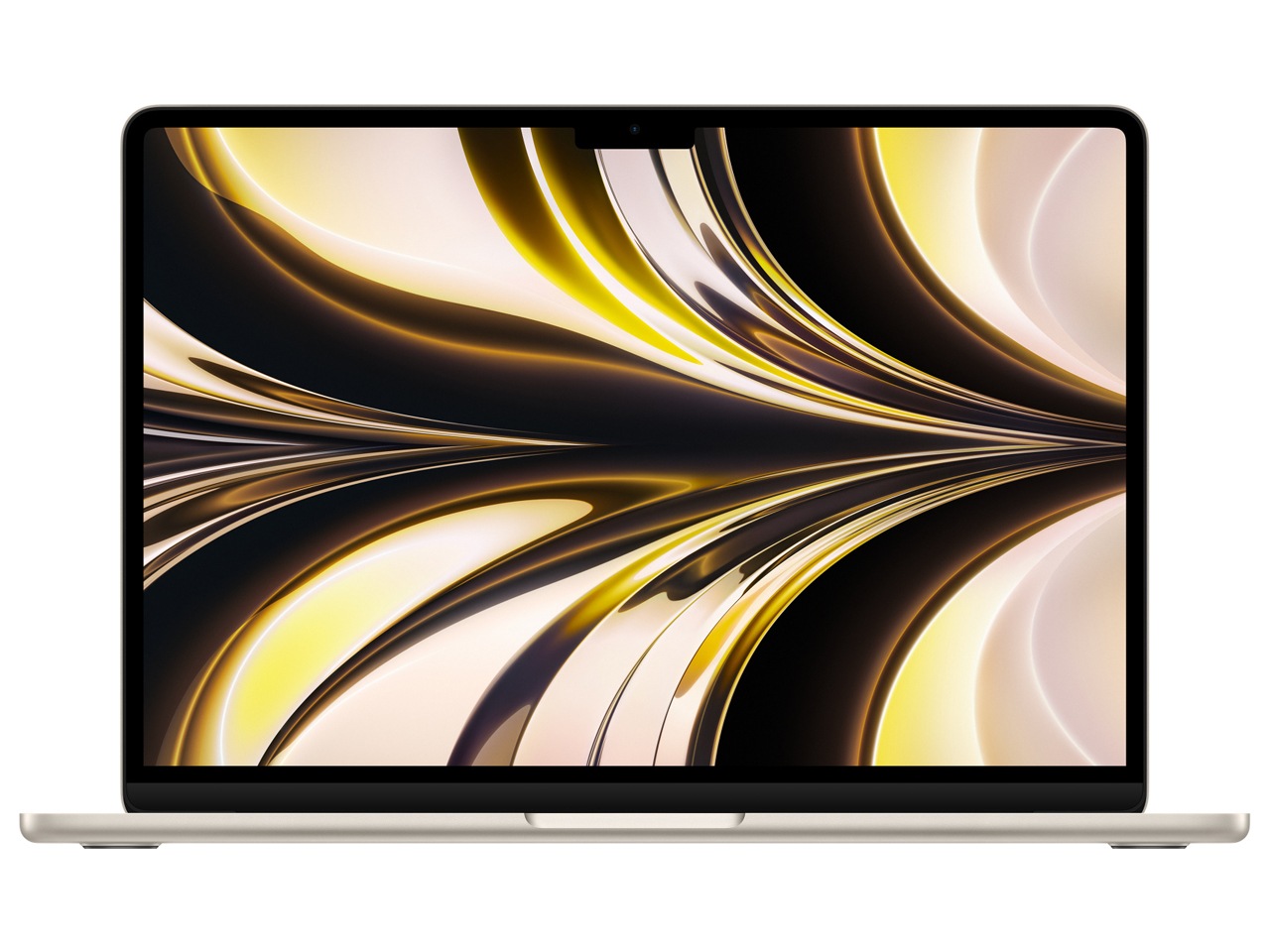 Apple アップル MacBook Air Liquid Retinaディスプレイ 13.6インチ MLY23J/A スターライト M2チップ/8コア SSD 512GB メモリ 8GB ノートパソコン-アプライドネット