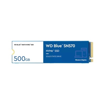 WESTERN DIGITAL ����������ǥ����� SSD WD Blue SN570��NVMe�� 500GB WDS500G3B0C