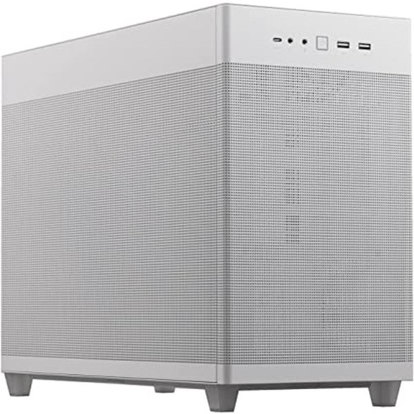 ASUS マイクロタワーPCケース AP201 ASUS PRIME CASE MESH WHITE EDITION 【キャンセル不可・北海道沖縄離島配送不可】
