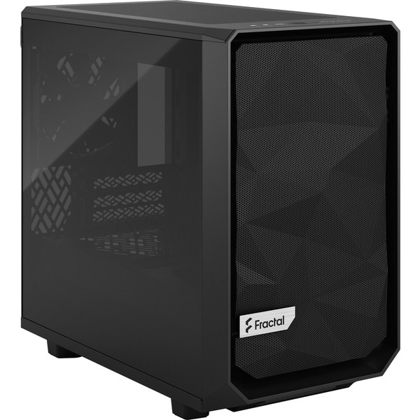 Fractal Design Meshify 2 Nano Black TG dark tint ミニタワーPCケース FD-C-MES2N-01【キャンセル不可・北海道沖縄離島配送不可】
