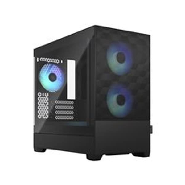 Fractal Design Pop Mini Air RGB Black TG Clear Tint �ޥ��������PC������ FD-C-POR1M-06�ڥ���󥻥��Բġ��̳�ƻ����Υ�������Բġ�