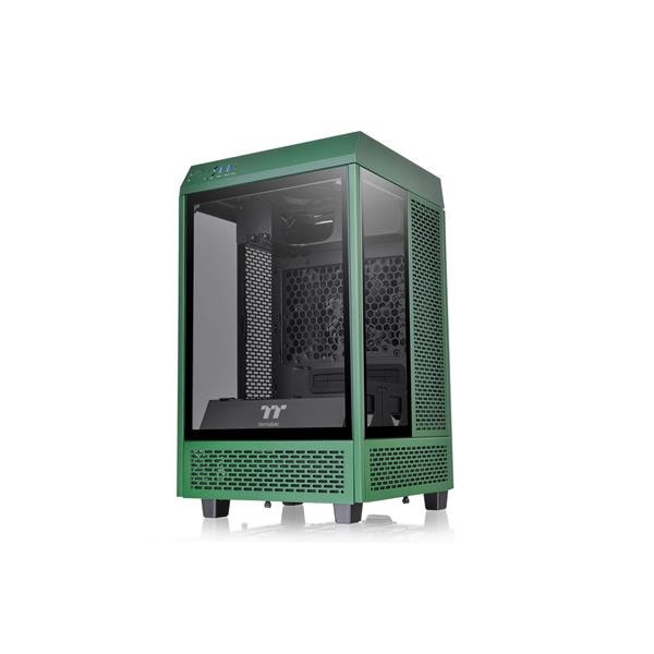 Thermaltake The Tower 100 -Racing Green- �ߥ˥��PC������ CA-1R3-00SCWN-00�ڥ���󥻥��Բġ��̳�ƻ����Υ�������Բġ�