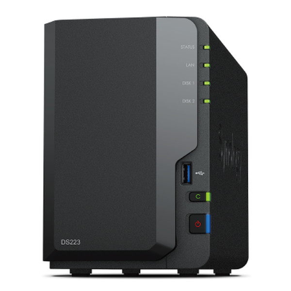 Synology  Value series DS223 [2 �٥�2.5"/3.5"SATAII/III]  �ڥ���󥻥��Բġ��̳�ƻ����Υ�������Բġ�-������-