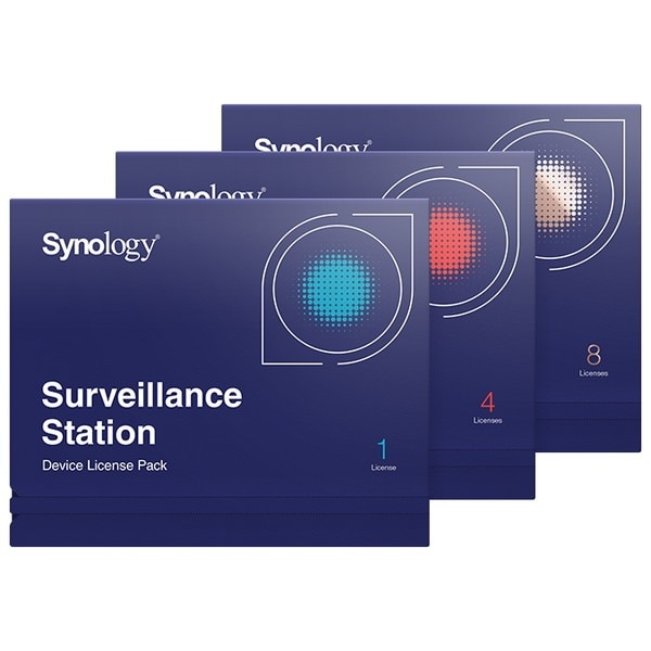 0846504000296 Synology Surveillance DEVICE-LICENSE-PACK4