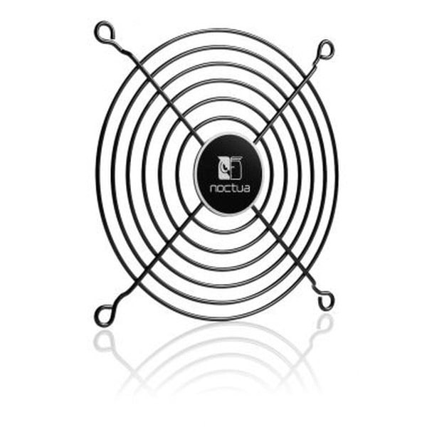 9010018201222 NA-FG1-12 Sx2 Fan Grills in Black with Noctua Logo 