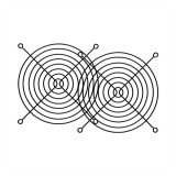 OWLTECH ファンガード OWL-FANGUARD14-2P 【キャンセル不可・北海道沖縄離島配送不可】 -お取り寄せ-