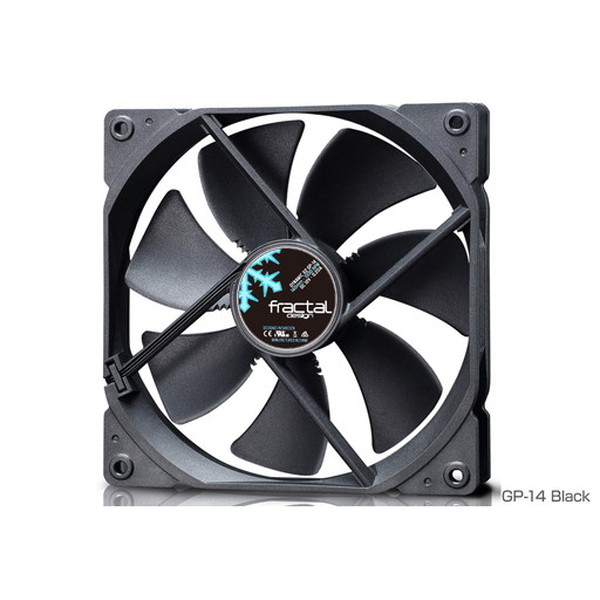ケースファン Fractal Design Fractal Design Dynamic X2 GP-14 Black FD-FAN-DYN-X2-GP14-BK 【キャンセル不可・北海道沖縄離島配送不可】