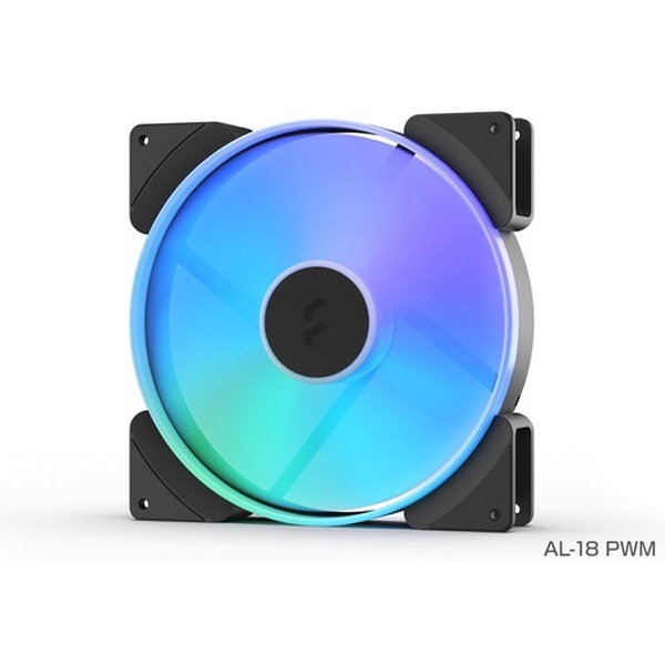ケースファン Fractal Design Prisma AL-18 ARGB PWM 2-Pack FD-FAN-PRI-AL18-PWM-2P 【キャンセル不可・北海道沖縄離島配送不可】