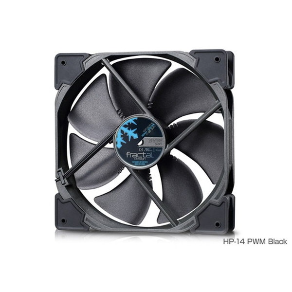 ケースファン Fractal Design Fractal Design Venturi HP-14 PWM Black FD-FAN-VENT-HP14-PWM-BK 【キャンセル不可・北海道沖縄離島配送不可】