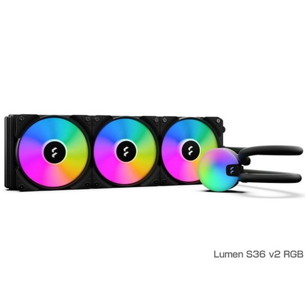 簡易水冷クーラー Fractal Design Lumen S36 v2 RGB FD-W-L1-S3612 【キャンセル不可・北海道沖縄離島配送不可】
