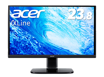 Acer AlphaLine KA0 KA240YHbmix 23.8インチ Acer KA240YHbmix (23.8インチワイド 液晶モニター) ｜ パソコン