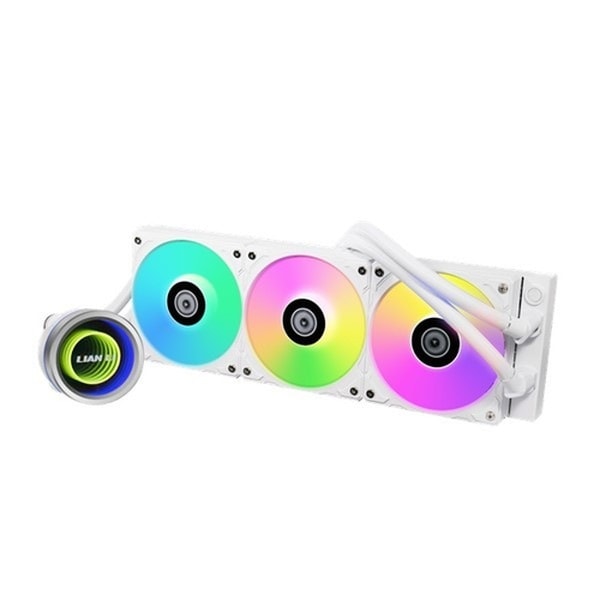 LianLi 水冷CPUクーラー LL-GA2-360-WT 【キャンセル不可・北海道沖縄離島配送不可】