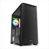 Sharkoon ¥±¡¼¥¹ M30 RGB ¹õ Mini-ITX, Micro-ATX, ATX, EATX¡Ú¥¥ã¥ó¥»¥ëÉԲġ¦Ë̳¤Æ»²ÆìÎ¥ÅçÇÛÁ÷ÉԲġÛ