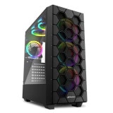 Sharkoon ¥±¡¼¥¹ RGB Hex ¹õ Mini-ITX, Micro-ATX, ATX¡Ú¥¥ã¥ó¥»¥ëÉԲġ¦Ë̳¤Æ»²ÆìÎ¥ÅçÇÛÁ÷ÉԲġÛ