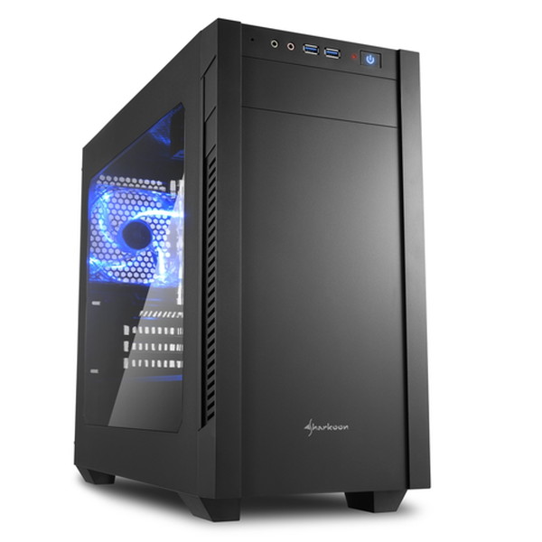 Sharkoon ������ SHA-S1000-W �� Mini-ITX, Micro-ATX�ڥ���󥻥��Բġ��̳�ƻ����Υ�������Բġ�