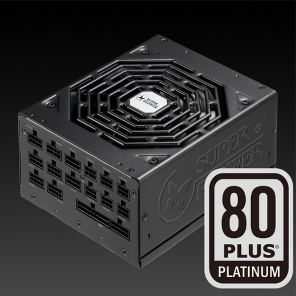 SUPER FLOWER LEADEX PLATINUM SE1000w WH 1,000Wの白い電源「LEADEX