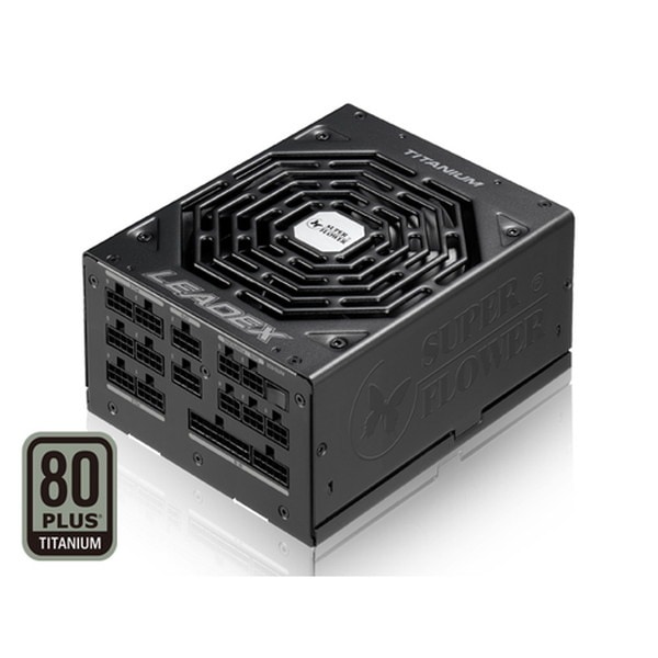 SuperFlower ATX電源 LEADEX TITANIUM 1000W 80plus Titanium 【キャンセル不可・北海道沖縄離島配送不可】