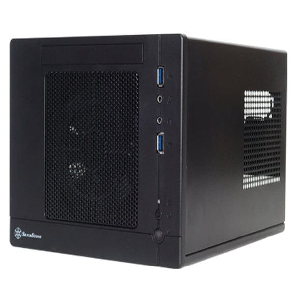 Silverstone キューブ型ケース SIV-SST-SG05BB-LITE 【キャンセル不可・北海道沖縄離島配送不可】-お取り寄せ-