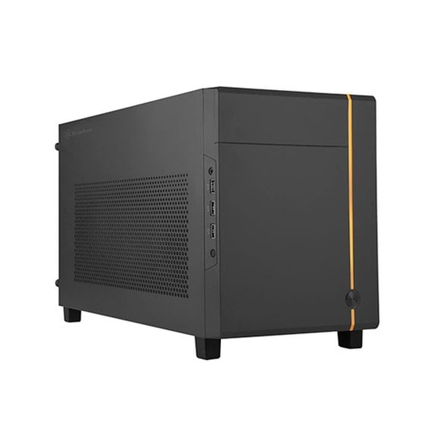 Silverstone キューブ型ケース SIV-SST-SG14B 【キャンセル不可・北海道沖縄離島配送不可】-お取り寄せ-