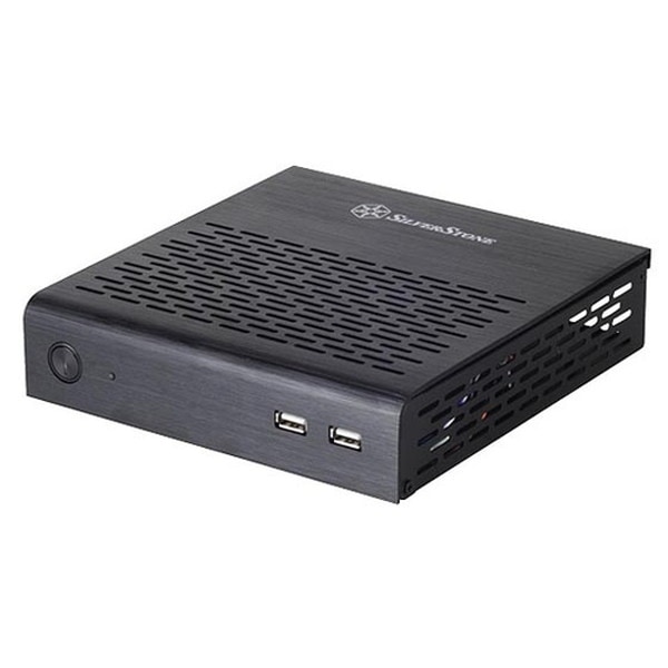 Silverstone Thin Mini-ITX������  SIV-SST-PT13B �ڥ���󥻥��Բġ��̳�ƻ����Υ�������Բġ�-������-