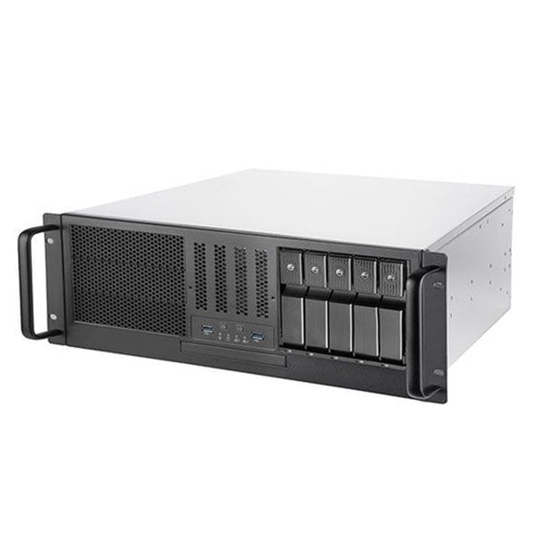 Silverstone ラックマウントサーバーシャーシ SIV-SST-RM41-H08 【キャンセル不可・北海道沖縄離島配送不可】-お取り寄せ-