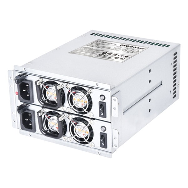 Silverstone リタンダント電源 SIV-SST-GM600-S 【キャンセル不可・北海道沖縄離島配送不可】-お取り寄せ-