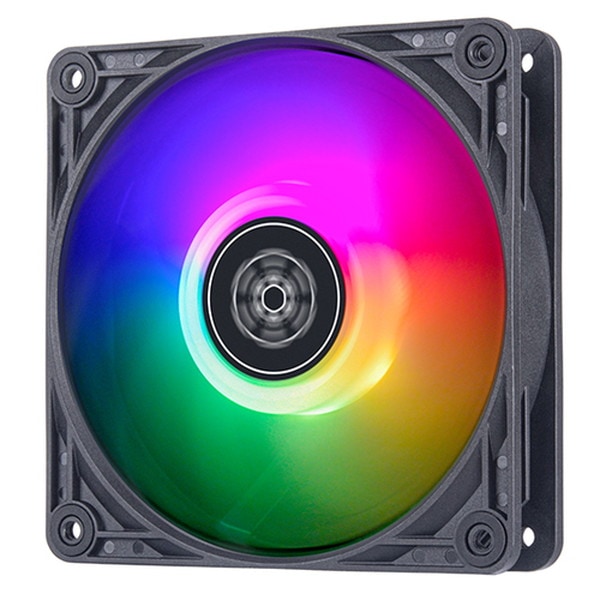 Silverstone ケースファン SIV-SST-VS120B-ARGB 【キャンセル不可・北海道沖縄離島配送不可】-お取り寄せ-