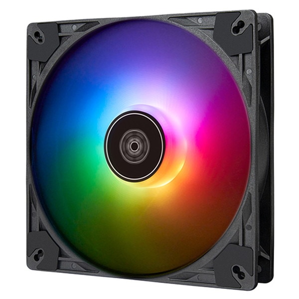 Silverstone ケースファン SIV-SST-VS140B-ARGB 【キャンセル不可・北海道沖縄離島配送不可】-お取り寄せ-