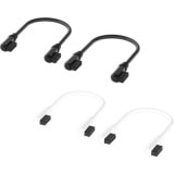 Corsair ���륻�� �ե����ѥ����֥�(iCUE Link) CORSAIR iCUE LINK Cable, 2x 135mm with Slim 90�� connectors, Black CL-9011133-WW�ڥ���󥻥��Բġ��̳�ƻ����Υ�������Բġ� -������-