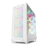 Sharkoon PC¥±¡¼¥¹ SHA-REV300 WT Çò ATX/m-ATX/mini-ITX ¡Ú¥¥ã¥ó¥»¥ëÉԲġ¦Ë̳¤Æ»²ÆìÎ¥ÅçÇÛÁ÷ÉԲġÛ