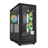 Sharkoon PC¥±¡¼¥¹ REBEL C60 RGB BK ¹õ ATX/m-ATX/mini-ITX ¡Ú¥¥ã¥ó¥»¥ëÉԲġ¦Ë̳¤Æ»²ÆìÎ¥ÅçÇÛÁ÷ÉԲġÛ