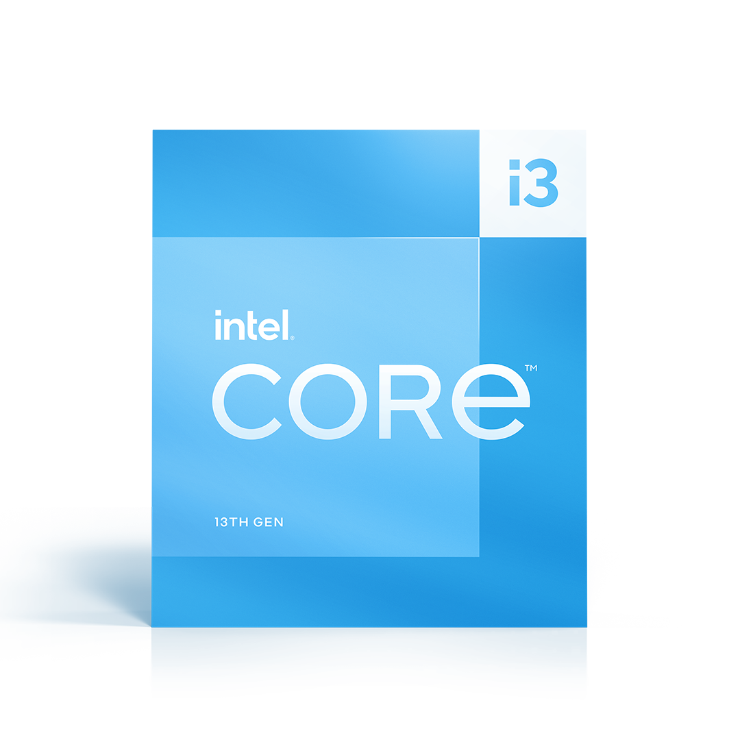 0735858528351 CPU intel Core i3 13100 Raptor Lake 第13世代