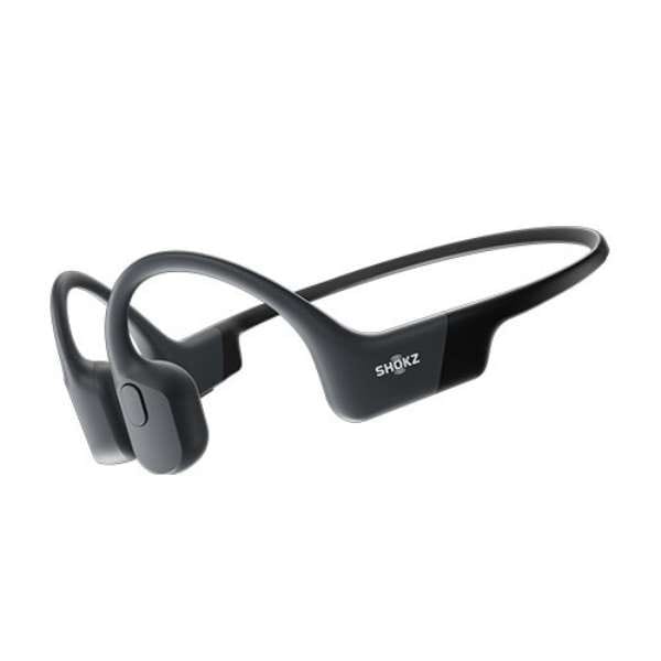イヤホン・ヘッドホン Shokz(旧Aftershokz)  骨伝導イヤホン OpenRun SKZ-EP-000003 [コズミックブラック] 【キャンセル不可・北海道沖縄離島配送不可】 0057-4512223691270-ds