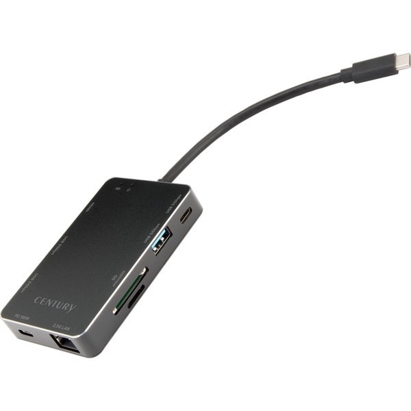 Century [�������ꎰ] CD-UHSL25P100 (Terminal-C �ɥå��󥰥��ơ������ 8 in 1) �ڥ���󥻥��Բġ��̳�ƻ����Υ�������Բġ�