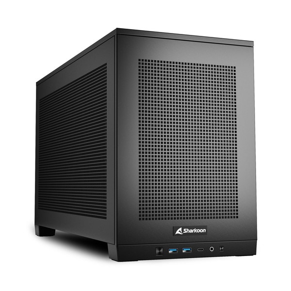 Sharkoon Mini-ITX PCケース「REBEL C20 ITX RBG」 縦横2WAY【キャンセル不可・北海道沖縄離島配送不可】