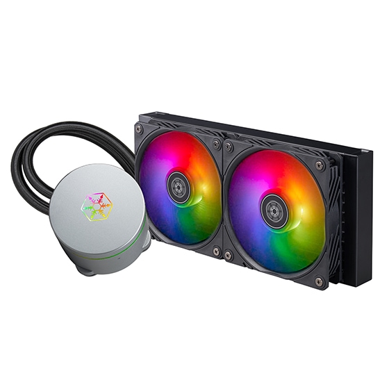 水冷クーラー Silverstone SST-IM240-ARGB 【代引・日時指定・キャンセル不可・北海道沖縄離島配送不可】 -メーカー直送-
