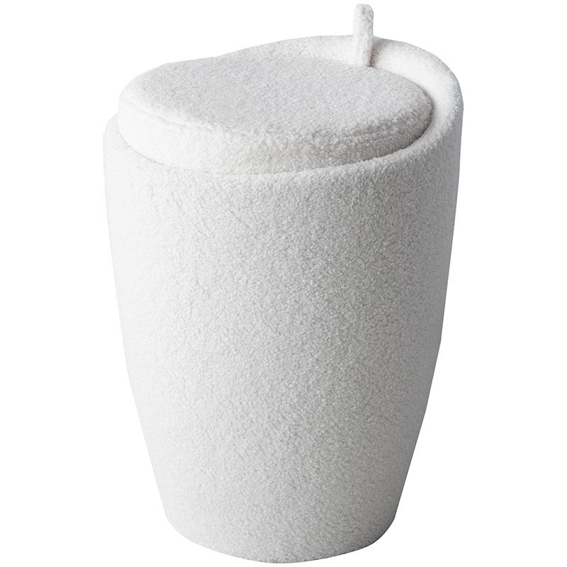 宮武製作所 収納スツールSofco(ブークレ) CH-K100B-WH ホワイト 【代引き不可】【北海道沖縄離島は配送不可】-お取り寄せ品-