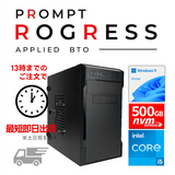 -û¨в-(Core i5-12400/:DDR4 8GB(8GBx1)/SSD:500GB NVMe/HDD:-/Ÿ:550W 80PLUS Bronze/OS:Win11Home) P'ROGRESS-431824 ߲ǽ BTOѥ EN067Web