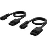 Corsair ���륻�� �ե����ѥ����֥�(iCUE Link) iCUE LINK Slim Cable, 200mm CL-9011123-WW�ڥ���󥻥��Բġ��̳�ƻ����Υ�������Բġ� -������-