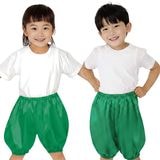 ARTEC アーテック ソフトサテン かぼちゃパンツ C 緑 品番 18664 運動会・発表会・イベント 【キャンセル不可・北海道沖縄離島配送不可】 -お取り寄せ-