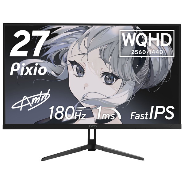 Pixio PX278 WAVE 27 ゲーミングモニター Pixio PX278 Wave Gaming Monitor | 27 inch 1440p 180Hz 1ms (GTG
