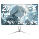 ߥ󥰥˥ Pixio PX278 Wave / White PX278WAVEW-O 27 WQHD 180Hz 2560x1440p ü:HDMIx2/DPx1 վǥץ쥤 Hamee ڥ󥻥Բġ̳ƻΥԲġ